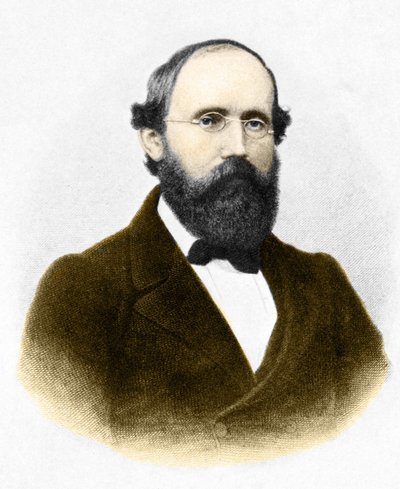 伯恩哈德-黎曼（1826-1866.）德国数学家肖像 作者 未知艺术家