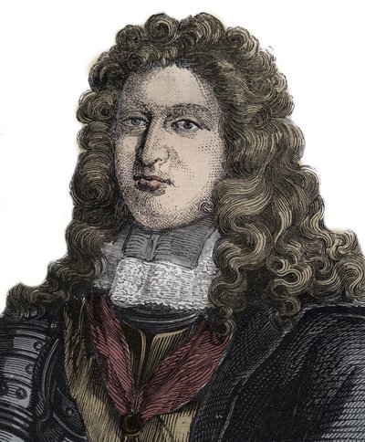 法国诗人Charles Auguste de La Fare Comte de Laugeres（1644-1712）的画像 作者 未知艺术家