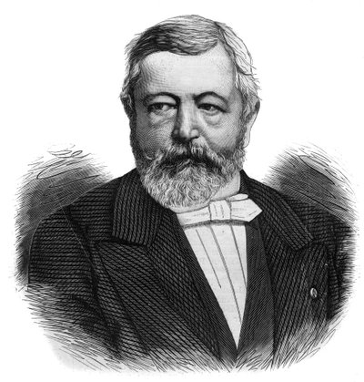 查尔斯-德-克尔乔夫的肖像，丹特格姆（1819-1882）比利时工程师和自由派政治家 作者 未知艺术家