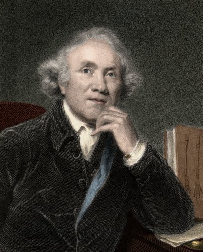 约翰亨特 (1728-1793) 苏格兰外科医生的肖像 作者 未知艺术家