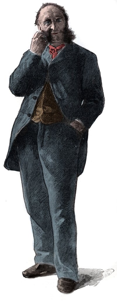 儒勒-费里（1832-1893）的肖像，法国政治家 作者 未知艺术家