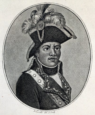 杜桑·卢维杜尔 (Toussaint-Louverture) 肖像 作者 未知艺术家