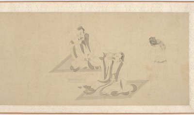 陶渊明的生活场景（第一部分） 作者 未知艺术家