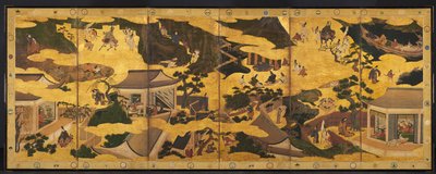 伊势物语》中的场景 作者 未知艺术家