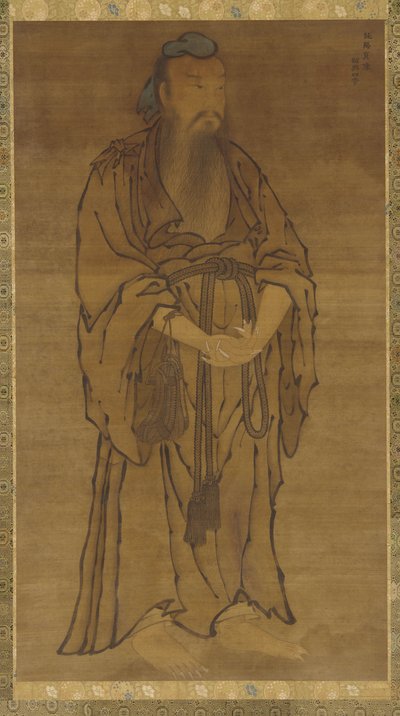 吕洞宾立像 作者 未知艺术家