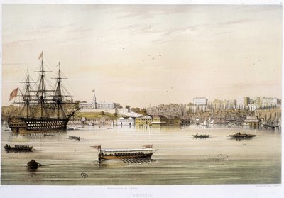 The port or Admiraut of Istanbul in the 19th century 作者 未知艺术家