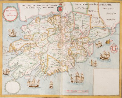 爱尔兰明斯特省，约 1595 年（手稿） 作者 未知艺术家