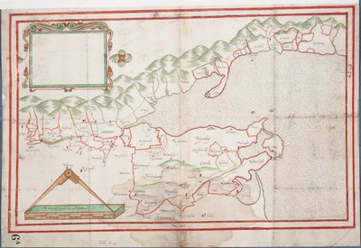 特拉里湾，爱尔兰，约 1600 年（纸、亚麻布） 作者 未知艺术家