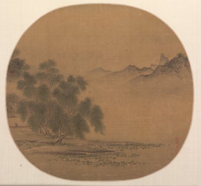 柳树 作者 未知艺术家