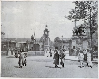 进入 La Villette 的屠宰场 作者 未知的摄影师