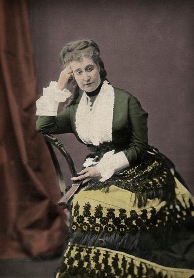 欧也妮-德-蒙蒂霍（1826-1920），拿破仑三世的妻子，法国的最后一位皇后。 作者 未知的摄影师