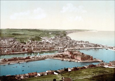 Fécamp及其悬崖 - V. 1895年 作者 未知的摄影师