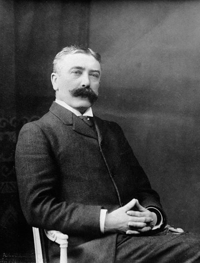 Ferdinand de Saussure 1857-1913 - 瑞士语言学家 作者 未知的摄影师