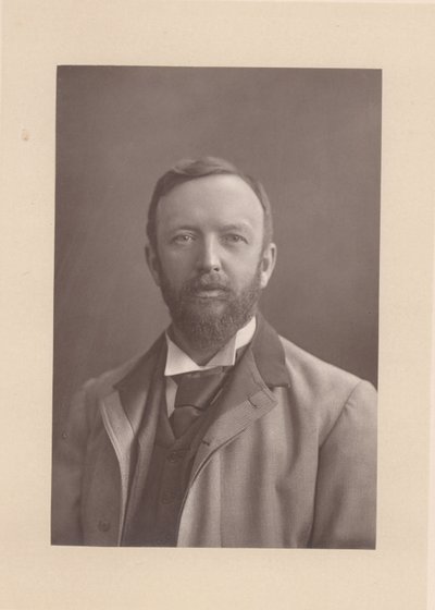 亨利-阿瑟-琼斯（1851-1929）英国戏剧家（黑白照片） 作者 未知的摄影师