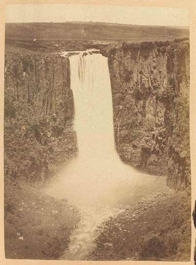 南非纳塔尔省Umgeni河的Howick Falls，约1882年 作者 不明