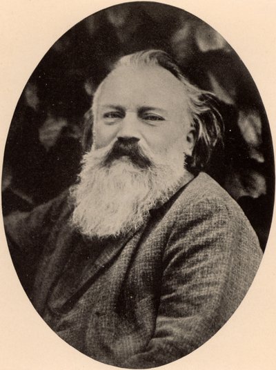勃拉姆斯（1833-1897） 德国作曲家 作者 未知的摄影师