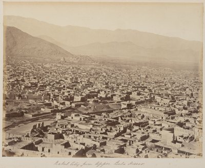 喀布尔市，1880年 作者 不明