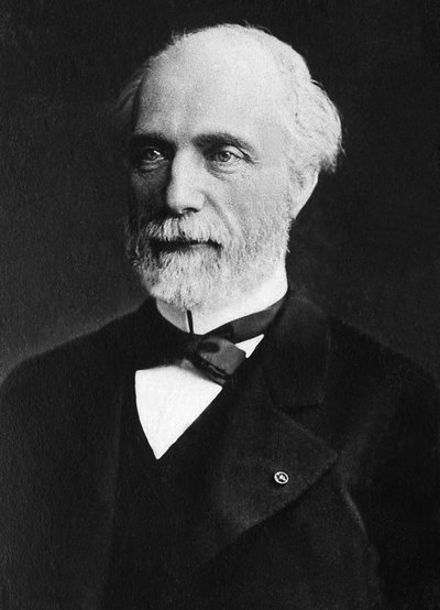 Louis Charles de Saulces de Freycinet（1828-1923），矿山的工程师，物理学家，1890年选出。 作者 未知的摄影师