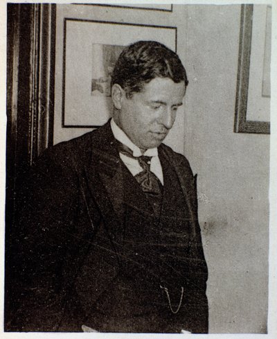 Portrait of Alberic Magnard (b/w photo) 作者 未知的摄影师