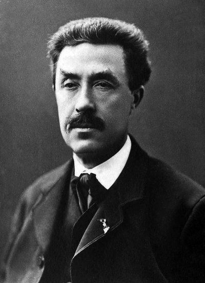 Emmanuel Fremiet (1824-1910) 的肖像，法国雕塑家。 作者 未知的摄影师