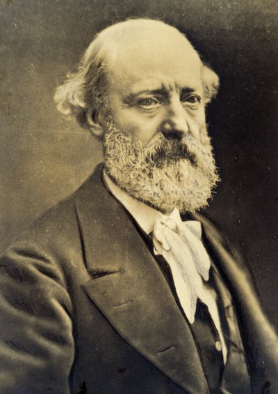 Portrait of Eugene Viollet-le-Duc (Viollet le Duc) (1814-1879). sd. 19th century. 作者 未知的摄影师
