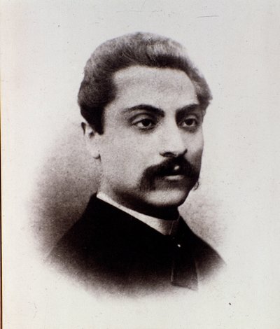 Portrait of Giuseppe Martucci (b/w photo) 作者 未知的摄影师