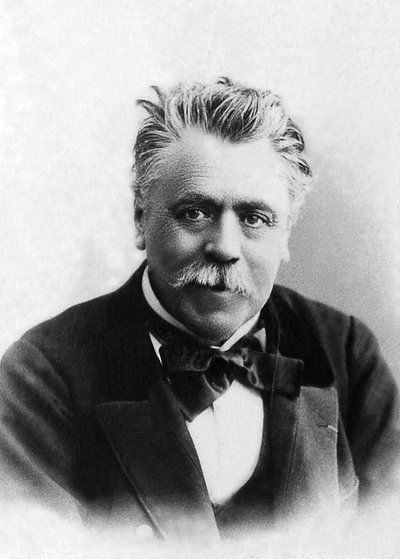 Portrait of Henri Francois Becque (1837-1899), French writer. 作者 未知的摄影师