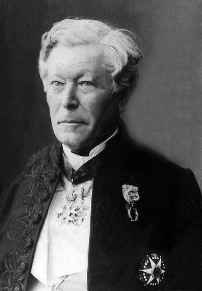 Portrait of Herve Auguste Faye (1814-1902), French astronomer. 作者 未知的摄影师