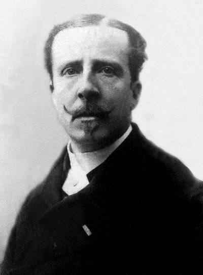 保罗-德鲁勒德（1846-1914）的肖像，法国作家、诗人和政治家。 作者 未知的摄影师