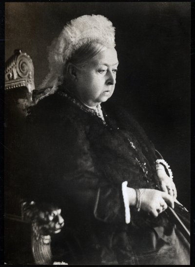 大不列颠及爱尔兰联合王国女王维多利亚（Victoria Iere）（1819-1901）的画像。FPL收藏。 作者 未知的摄影师