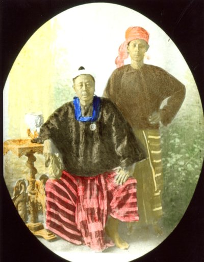 缅甸总理 Kinwun Mingyi U Kaung，约 1890 年代（照片） 作者 未知的摄影师