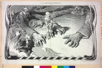 哈布斯堡家族的 "魅魔"（"Le Cauchemar des Habsbourg") 作者 未知的摄影师