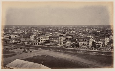 View from the Ochterlony Monument, Calcutta 作者 未知的摄影师