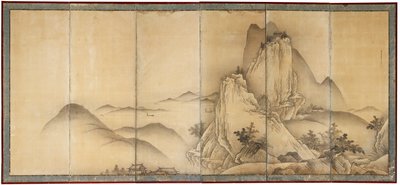 山路上的旅行者与风景 作者 云国东洋