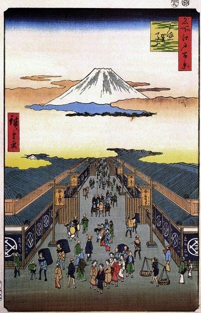 Hiroshige, Sugura streetFXD 作者 歌川宏重