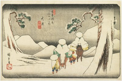 No. 47 O_i，1830-1844 作者 Utagawa Hiroshige