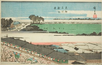 新吉原，选自 "东都名胜（东都名胜）"系列 作者 歌川宏重