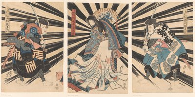 从演员 Nakamura Utaemon IV、Onoe Kikugoro III 到 Ichikawa Ebizo V。 作者 歌川国贞（一）