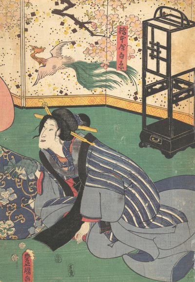 印刷品，19世纪。，19世纪。 作者 歌川国贞