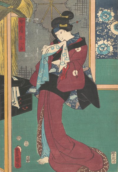 印刷品，19世纪。，19世纪。 作者 歌川国贞