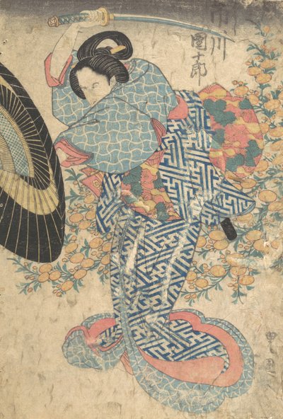 印刷品，19世纪。，19世纪。 作者 歌川国贞