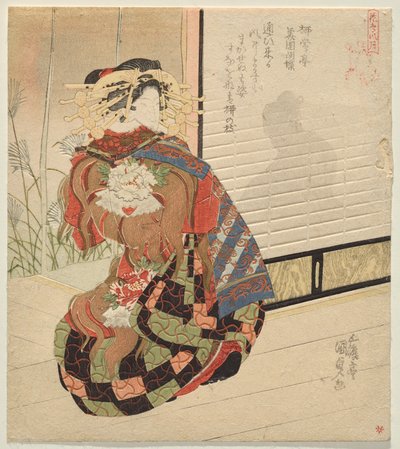 风》，选自《花鸟风月》系列 作者 歌川国贞