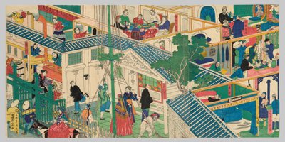 外国商行 作者 歌川贞秀