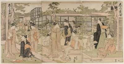 石家庄茶馆 作者 歌川丰国