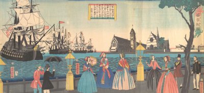1865年2月，英国Igirisukoku公司。 作者 歌川佳tora