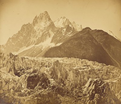 布朗山（上萨瓦省），布瓦冰川和夏莫兹山口 作者 V. 穆泽特