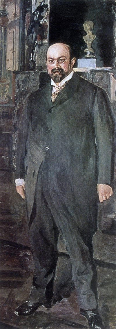 米哈伊尔-阿布拉莫维奇-莫罗佐夫（1870-1903 年，俄罗斯收藏家和艺术赞助人） 作者 瓦伦丁·亚历山德罗维奇·塞罗夫