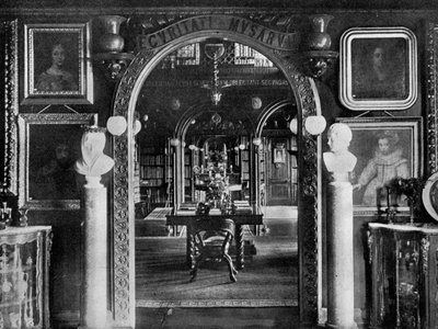 图书馆，基尔之家，艾伦桥，斯特灵郡，苏格兰，1924-1926年 作者 情人有限公司