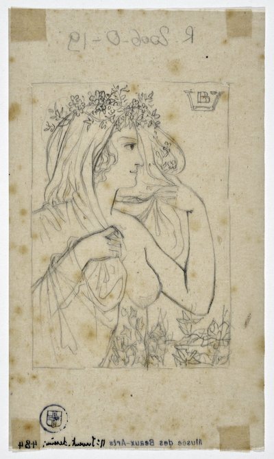 妇女简介（绘画） 作者 瓦莱尔·伯纳德
