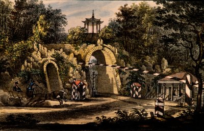 查尔斯凯耶索洛凯瑟琳公园的大随想馆，约1820年 作者 瓦莱里安·普拉托诺维奇·兰格